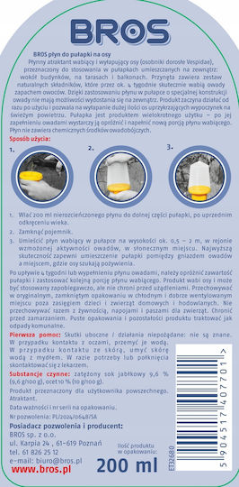 Bros Παγίδα για Σφήκες 200ml