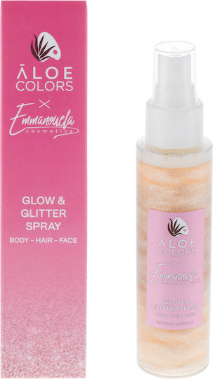 Aloe Colors Schimmernde Feuchtigkeitsspendende Körperlotion mit Aloe Vera 100ml