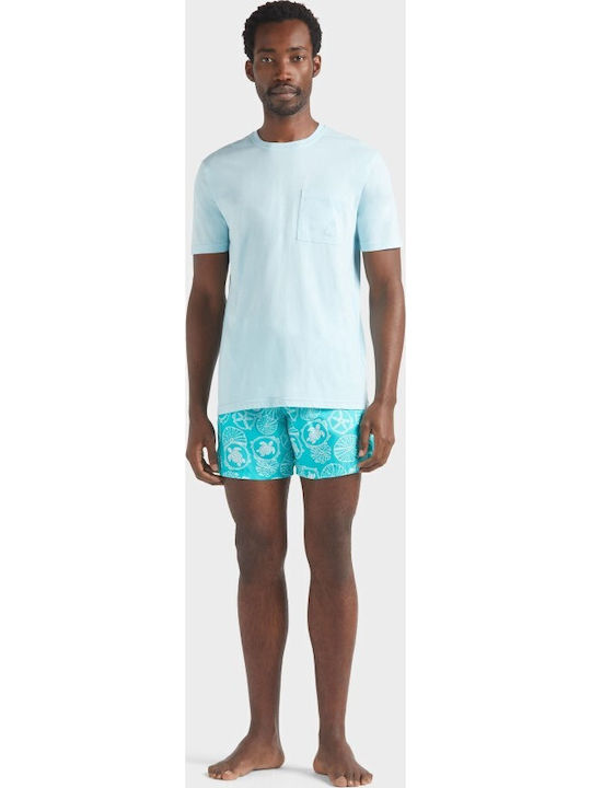 T-shirt Γαλάζιο