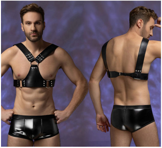 APH Ανδρικό Harness Μαύρο
