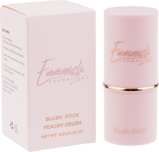 Emmanouela Cosmetics Stick Rouge Peachy Crush 6.3g