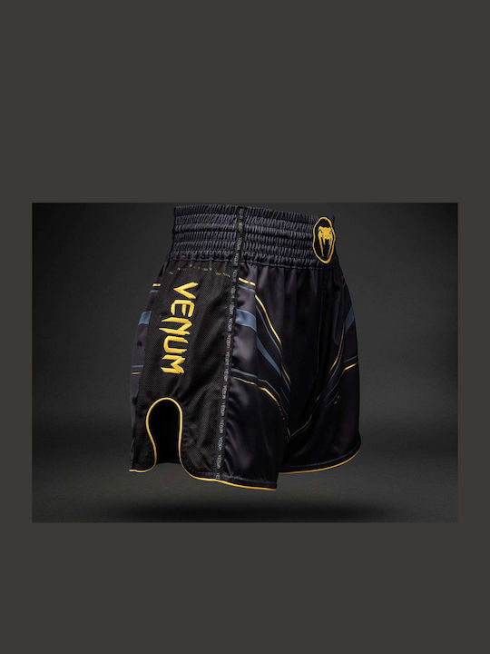 Σορτσάκια Muay Thai Venum Streamline Muay Thai Shorts Black Gold