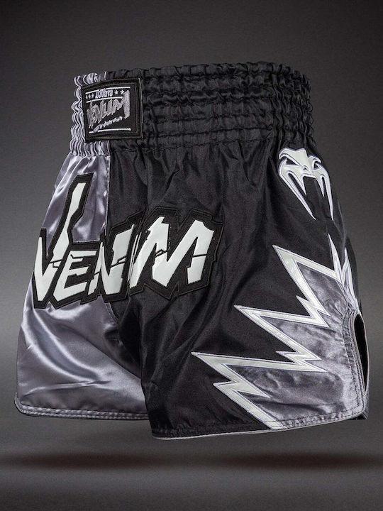 Muay Thai Shorts Venum Inferno 2.0 Muay Thai Shorts Gray Black