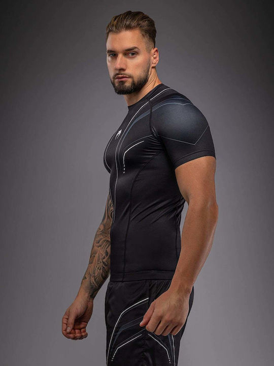 Venum Ανδρική Κοντομάνικη Μπλούζα VENUM-06296-108 για Jiu-Jitsu / MMA Μαύρη