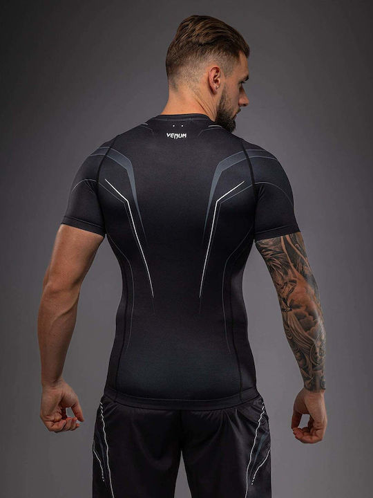 Venum Ανδρική Κοντομάνικη Μπλούζα VENUM-06296-108 για Jiu-Jitsu / MMA Μαύρη