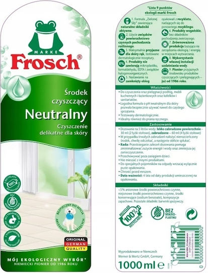 Werner & Mertz Allzweckreiniger Flüssig für Boden 1l