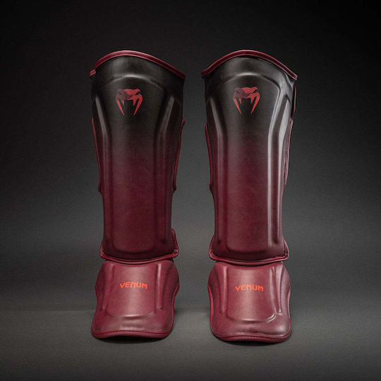 Venum Adults Black Shin Guards