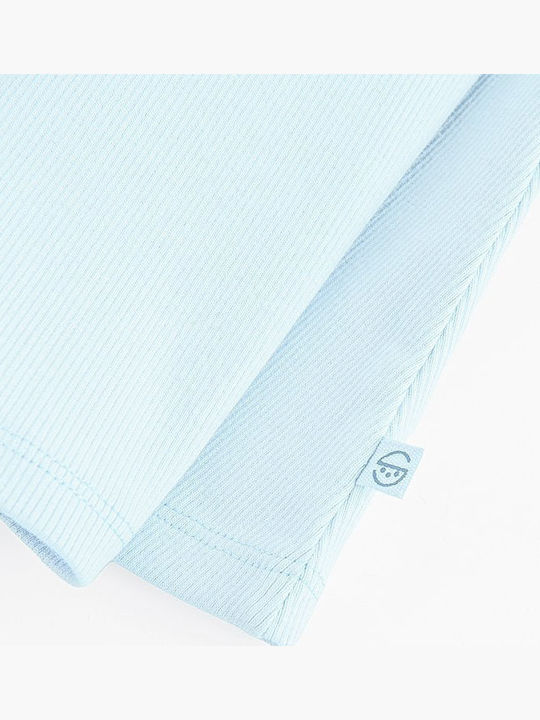 Mädchenkleid Ärmellos Blau