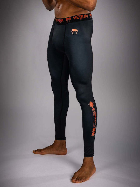 Venum Long Men's Martial Arts Leggings Black