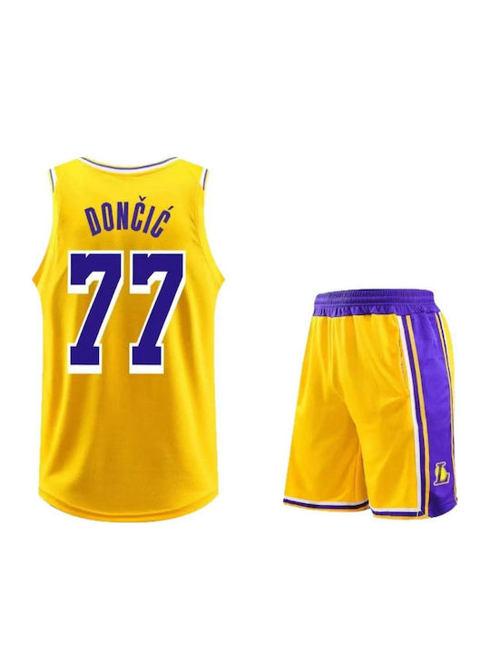 King Men's Basketball Set Doncic L.a Lakers 2026 Home