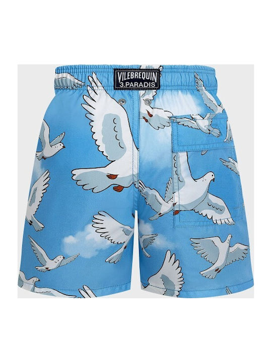Vilebrequin Kids Swimwear Swim Shorts Light Blue