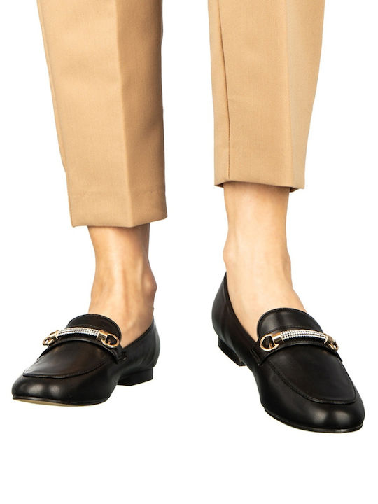 Women's Loafers In Black Color