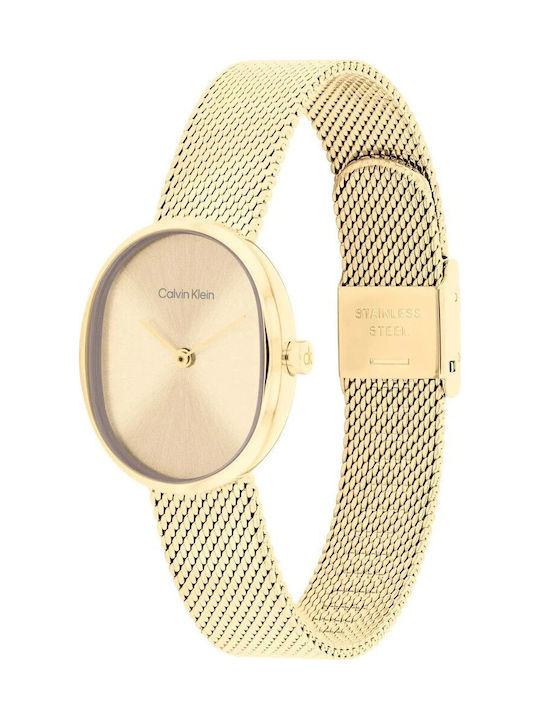 Calvin Klein Euphoria Damenuhr mit Metall-Armband Calvin Klein Euphoria Damenuhr mit Metall-Armband