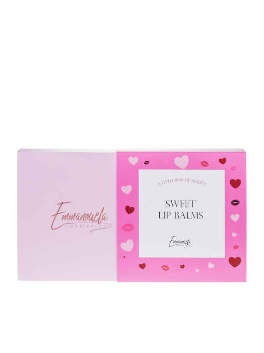 Emmanouela Cosmetics Sweet Set Machiaj pentru Buze 3 Bucăți