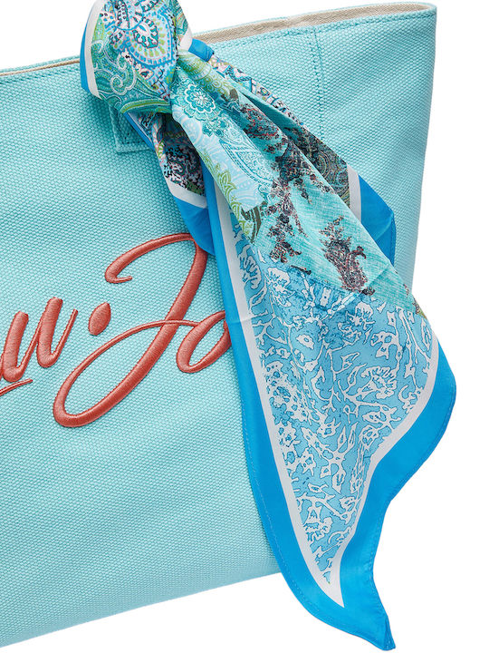 Liu Jo Light Blue Beach Bag