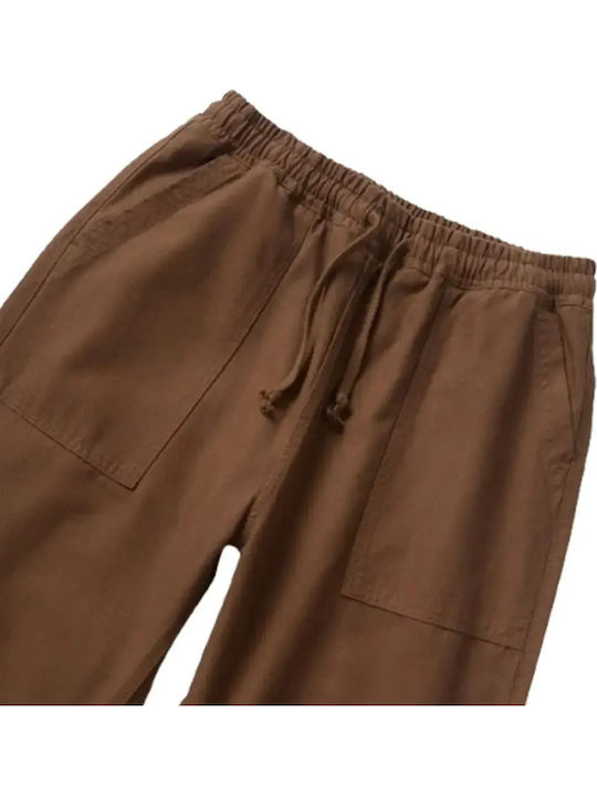 Trousers in Relaxed Fit Bark