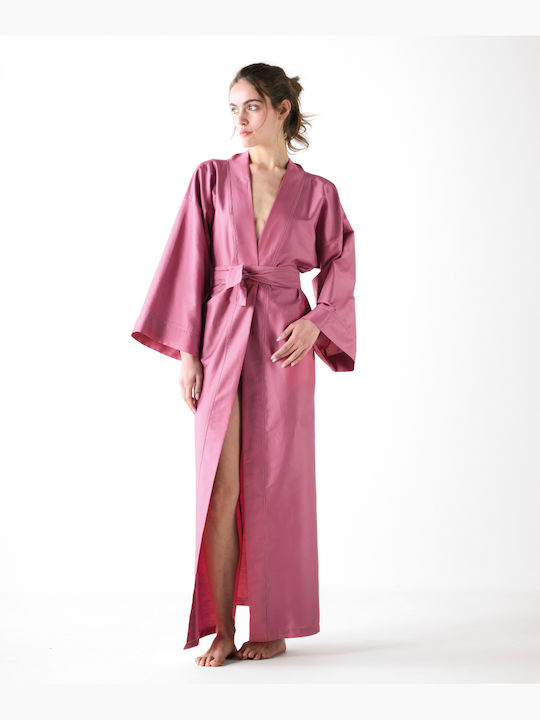Kentia Summer Women's Robe Pink