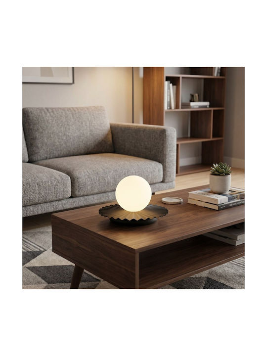Table Lamp Umbra Ln1 Made In Poland Φ10 Steel And Glass Black 1726/ln1-emibig 1726/ln1