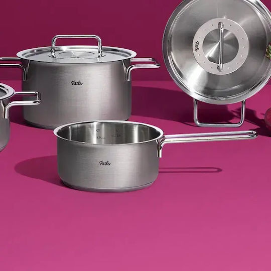 Fissler Pure Collection Töpfe Set aus Rostfreiem Stahl 5 Teile