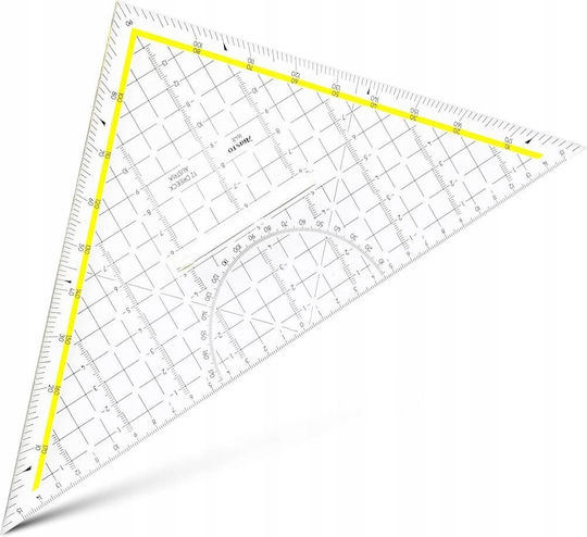 Aristo Tz-Triunghi 32,5 Cm Mâner Bandă Facette Capete Cerneală Tuschenoppen