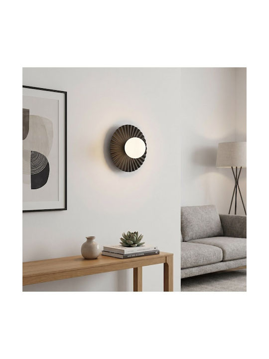 Wall Lamp M Umbra Made In Poland Φ10 Steel & Glass Black 1726/k1m-emibig 1726/k1m