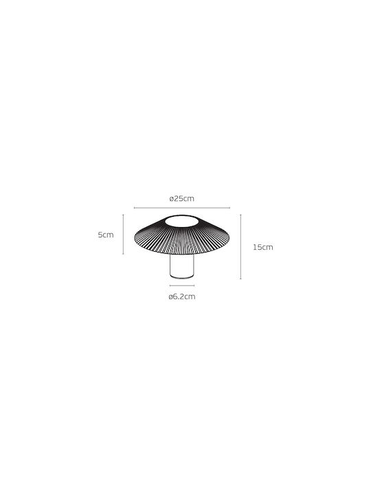 Καφέ 3000k 15w 1752lm Ac220-240v 85° Led Bridgelux Driver Eaglerise 50.000hrs Dim No -20°c → 45°c Cri>90 Γκαζόν Cri>90 15cm Αλουμίνιο + Pc Ip65 Vk 02281 Br W 25 75169-013776