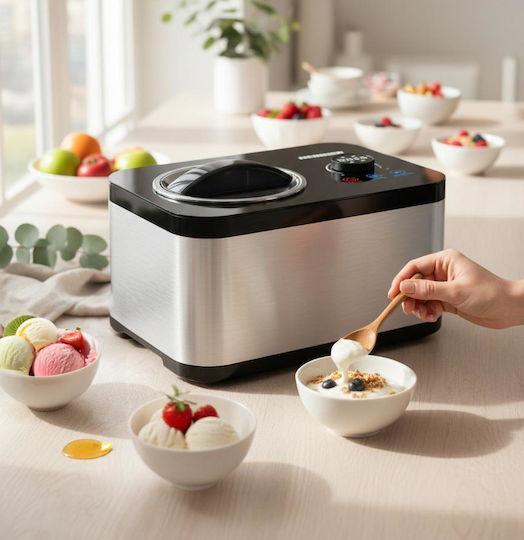 Heinner SweetFreeze Ice Cream Maker 1.5l Silver