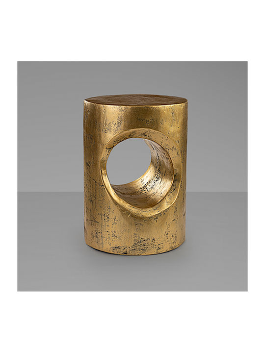 Square Side Table Metal Gold W51.5xL51.5cm