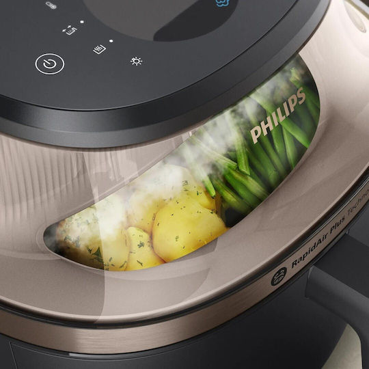 Philips Air Fryer 7.2lt Μαύρο NA543/00