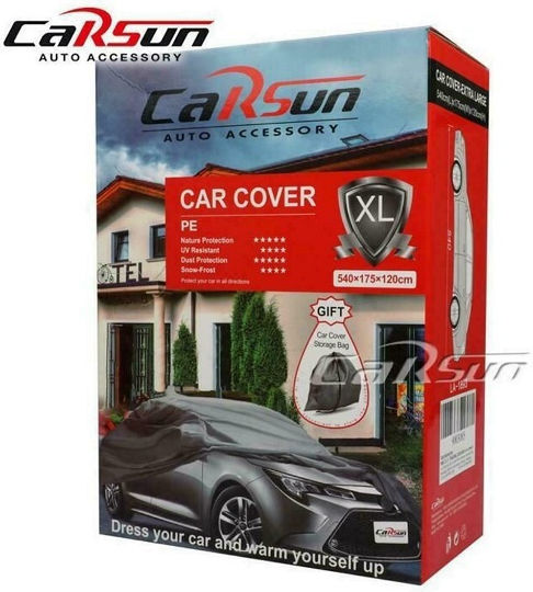 Carsun Κουκούλα Αυτοκινήτου 540x120x175cm για χαλάζι Αδιάβροχη XLarge για Station Wagon