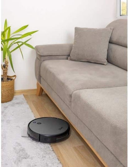 Zilan Aspirator Robot cu Navigare Inteligentă & Putere de Aspirație 2000Pa Negru