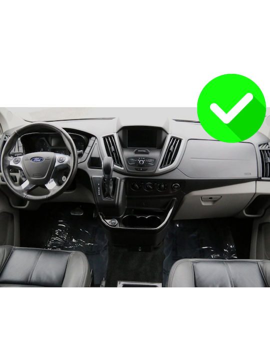 Carmedia Auto-Audiosystem für Ford Transit 2014-2020 mit Touchscreen 12.3" Bluetooth USB Eingebautes Wi-Fi GPS Apple CarPlay Android Auto