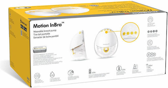 Medela Motion InBra Ηλεκτρικό Διπλό Θήλαστρο Μπαταρίας 161771501