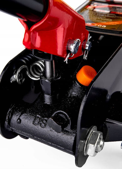 Forcekraft Hydraulic Bottle Jack with Lifting Height up to 31cm and Load Capacity up to 2 Tons