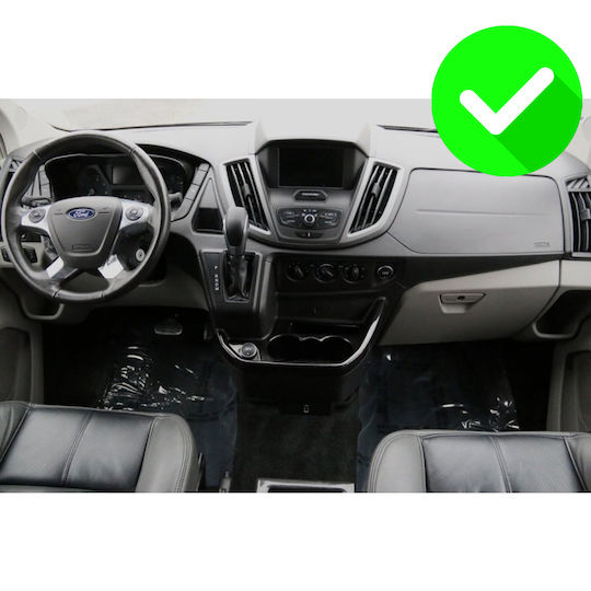 Carmedia Cm2089b-13 Knob Таблет 9'' Фабричен Ford Transit 2014-2020 V2