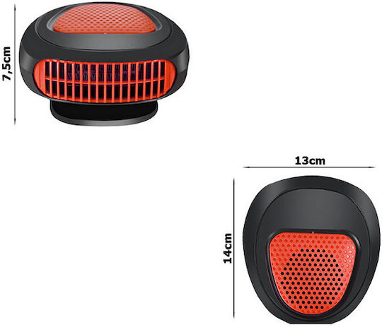 Car Fan Small Heater 12V 150W