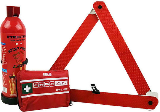Auto-Notfall-Kit Mit Apotheke Feuerlöscher Und Warndreieck