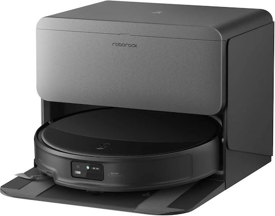 Saros 20 с Резервоар и Дренажна Система Прахосмукачка Робот с Лазерно Картографиране и Всмукателна Мощност 36000Pa Черна