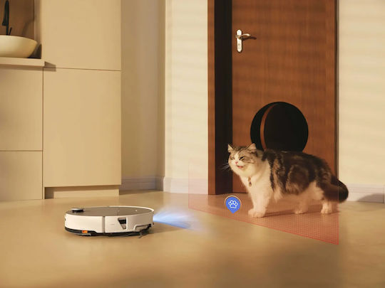 Roborock Saros 20 Sonic Robot Vacuum Cleaner with Laser Mapping & 36000Pa Suction Power White