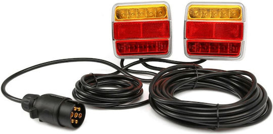 Trailer Light LED with Magnet 12V 1 Piece