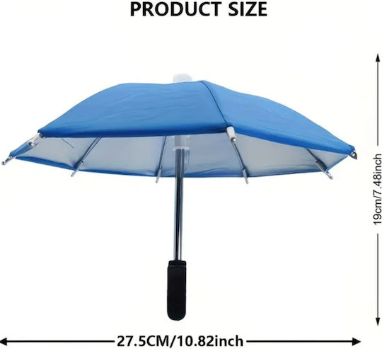 Mini Umbrelă Neagră Pentru Telefoane Mobile