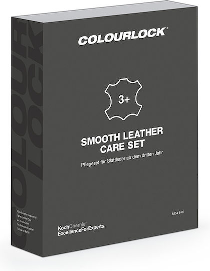Koch-Chemie Cleaning and Protection Set for Car Leather Parts 250ml
