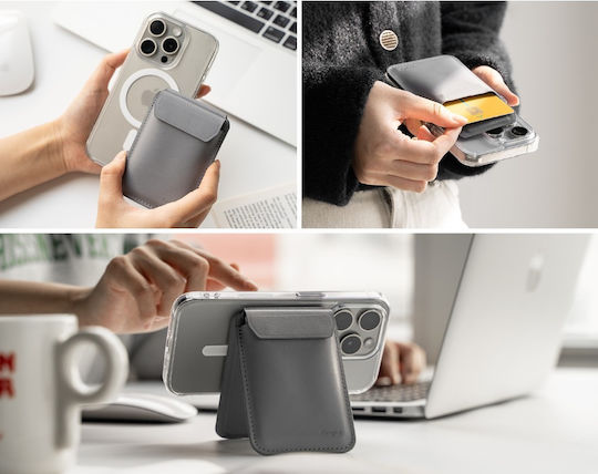 Ringke MagSafe Husă pentru Carduri în Culoare Gri