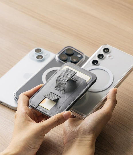 Ringke MagSafe Kartenhülle in Grau