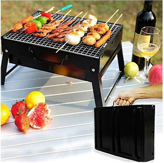 Tragbare Mini-Holzkohlegrill Koffer