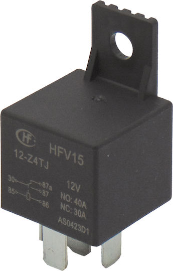 Relay Car 12V DC 45A HFV15/12-Z4TJ 1C/O Hongfa