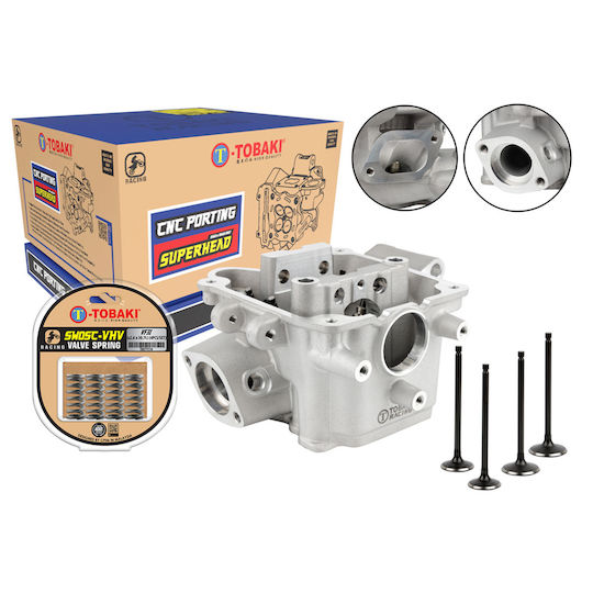 Tobaki Motorcycle Cylinder Head 23/27mm Sym VF 185