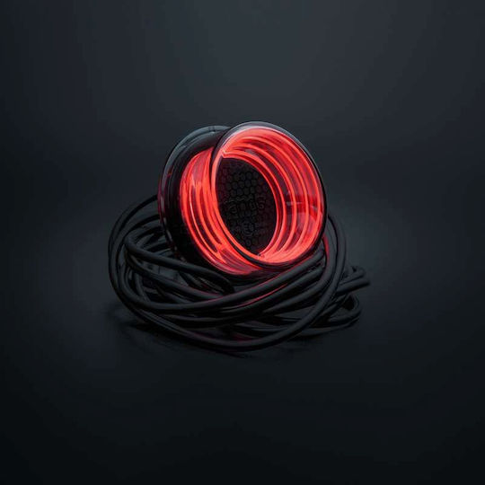 Φως Όγκου Neon Strans Geo Dark 10-40v Κόκκινο