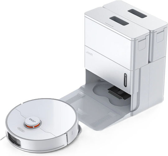 Jonr T5 Pro Gen 2 Robot Vacuum Cleaner with Laser Mapping & 15000Pa Suction Power White