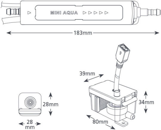 Aspen Mini Aqua Silent Discharge Pump Kit